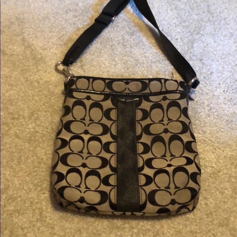Black Coach Crossbody